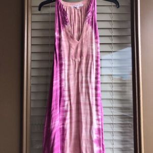 YGB Pink Tie Dye Short Dress